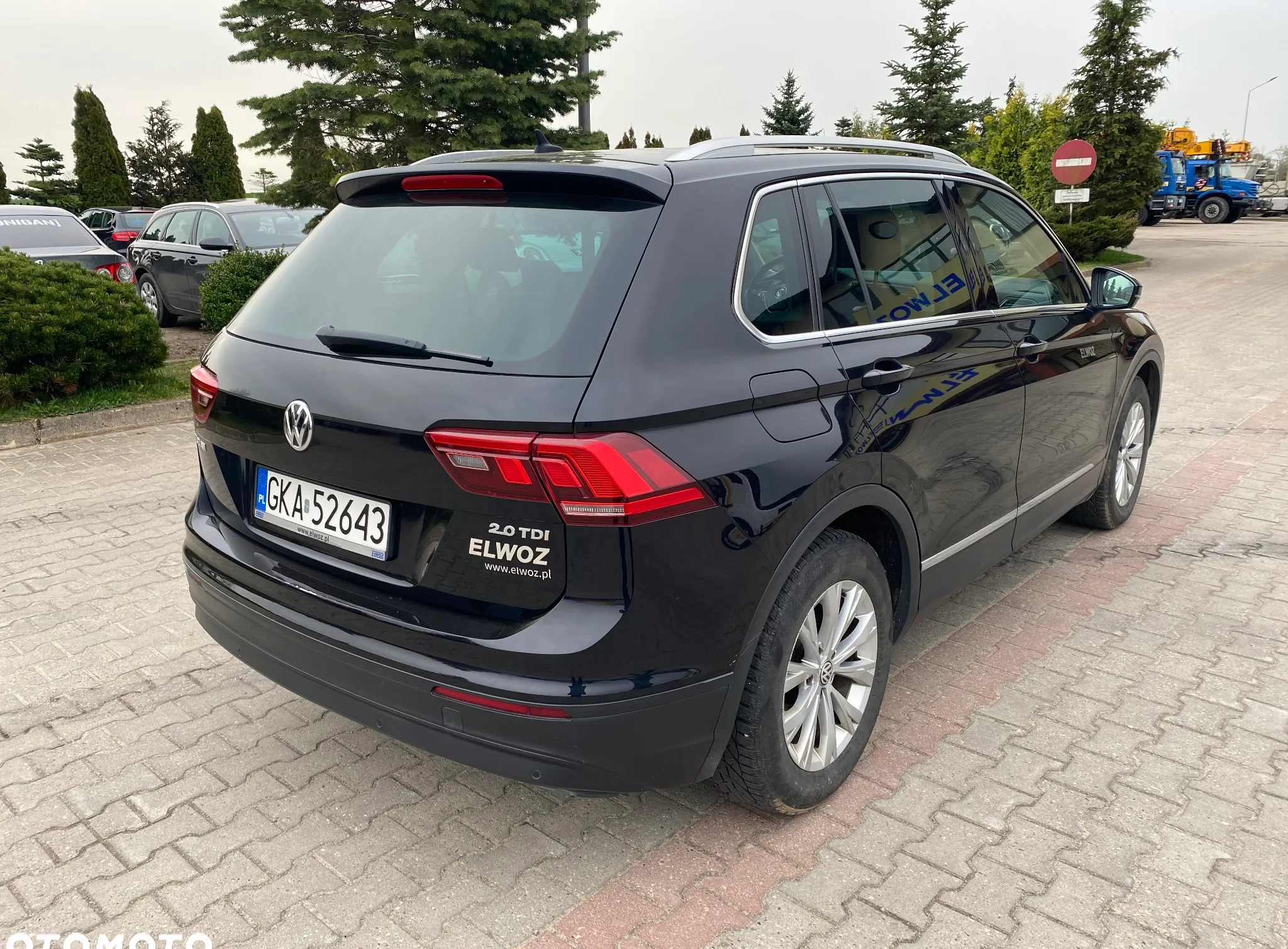 Volkswagen Tiguan cena 64400 przebieg: 344000, rok produkcji 2016 z Olsztyn małe 106